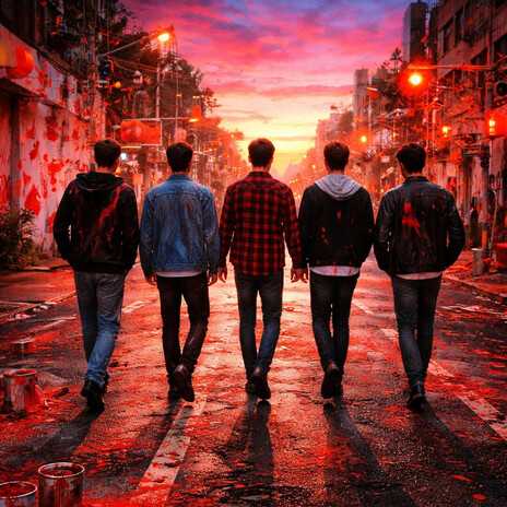 Paint the town red cover art
