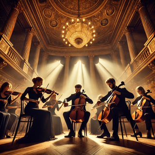 Chamber String Quartet Trailer cover art