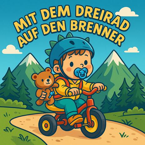 Mit dem Dreirad auf den Brenner cover art