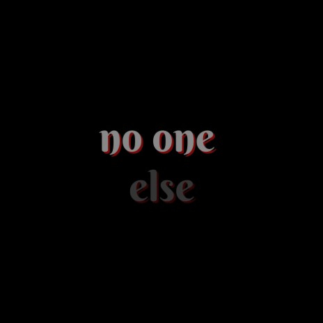No One Else cover art