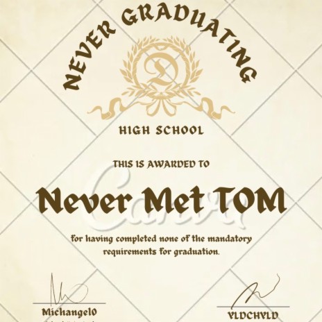 Never Met Tom cover art
