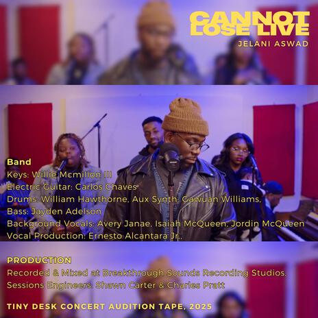 Cannot Lose (Live!) (Tiny Desk Version) ft. Isaiah McQueen, Avery Janae & Jordin McQueen cover art