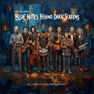 Blue notes behind dark screens