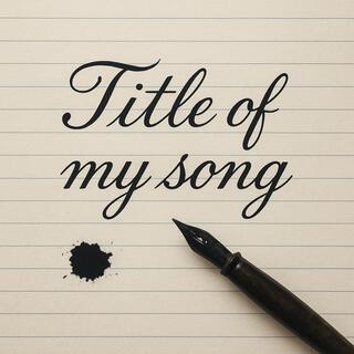 Title of my song (Remastered) ft. Caroline Cyren cover art
