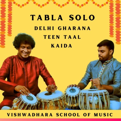 Tabla Solo Delhi Gharana Teen Taal Kaida cover art
