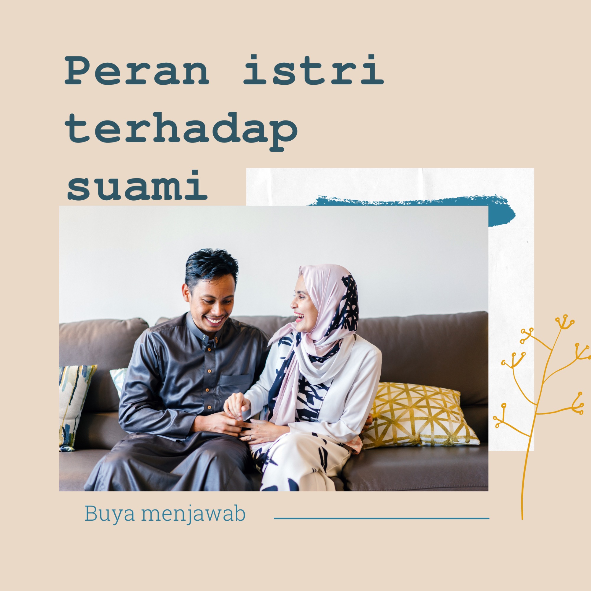 Peran istri terhadap suami dalam pandangan Islam cover art