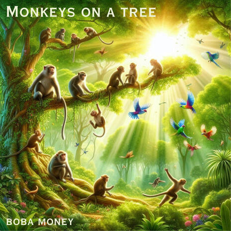 Monkeys on a tree