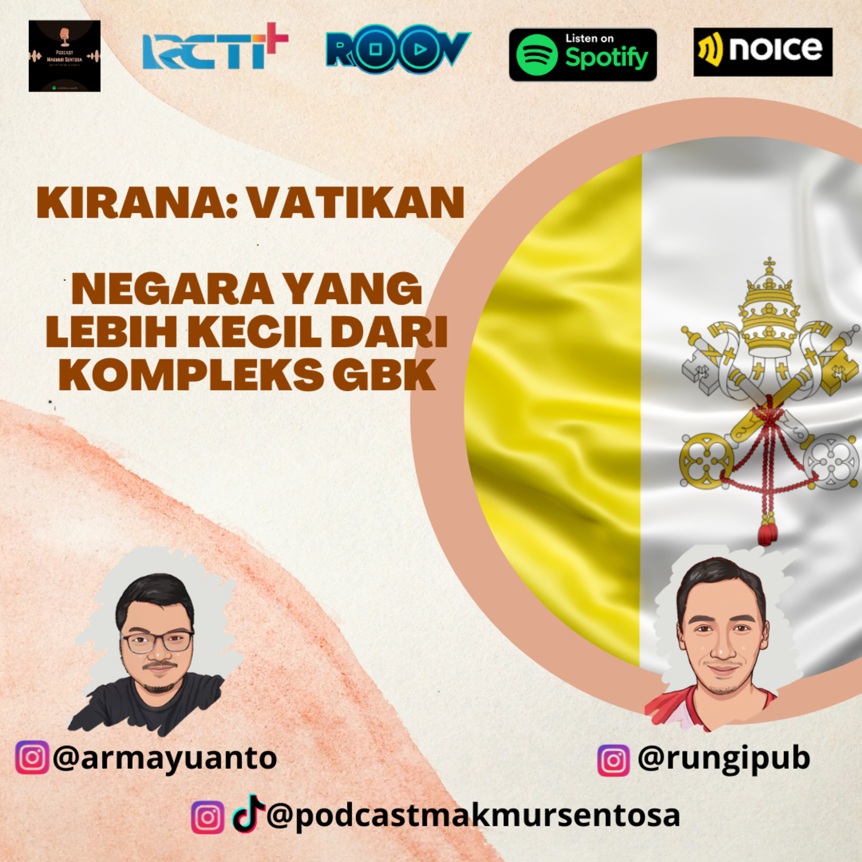 KIRANA : VATIKAN, NEGARA YANG LEBIH KECIL DARI KOMPLEKS GBK cover art