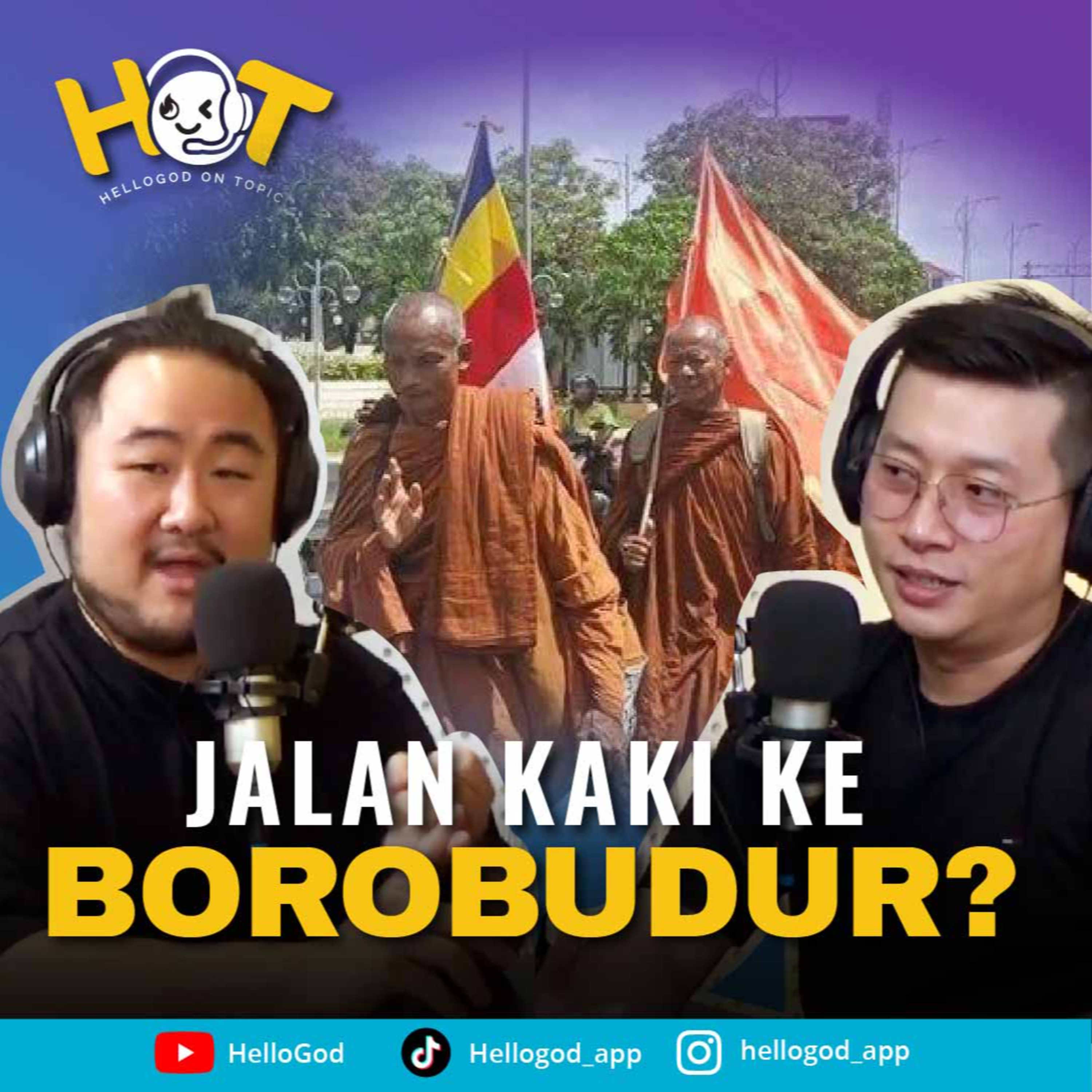 Para Biksu Jalan ke Borobudur, Orang Kristen Jalan Salib ke Israel? cover art