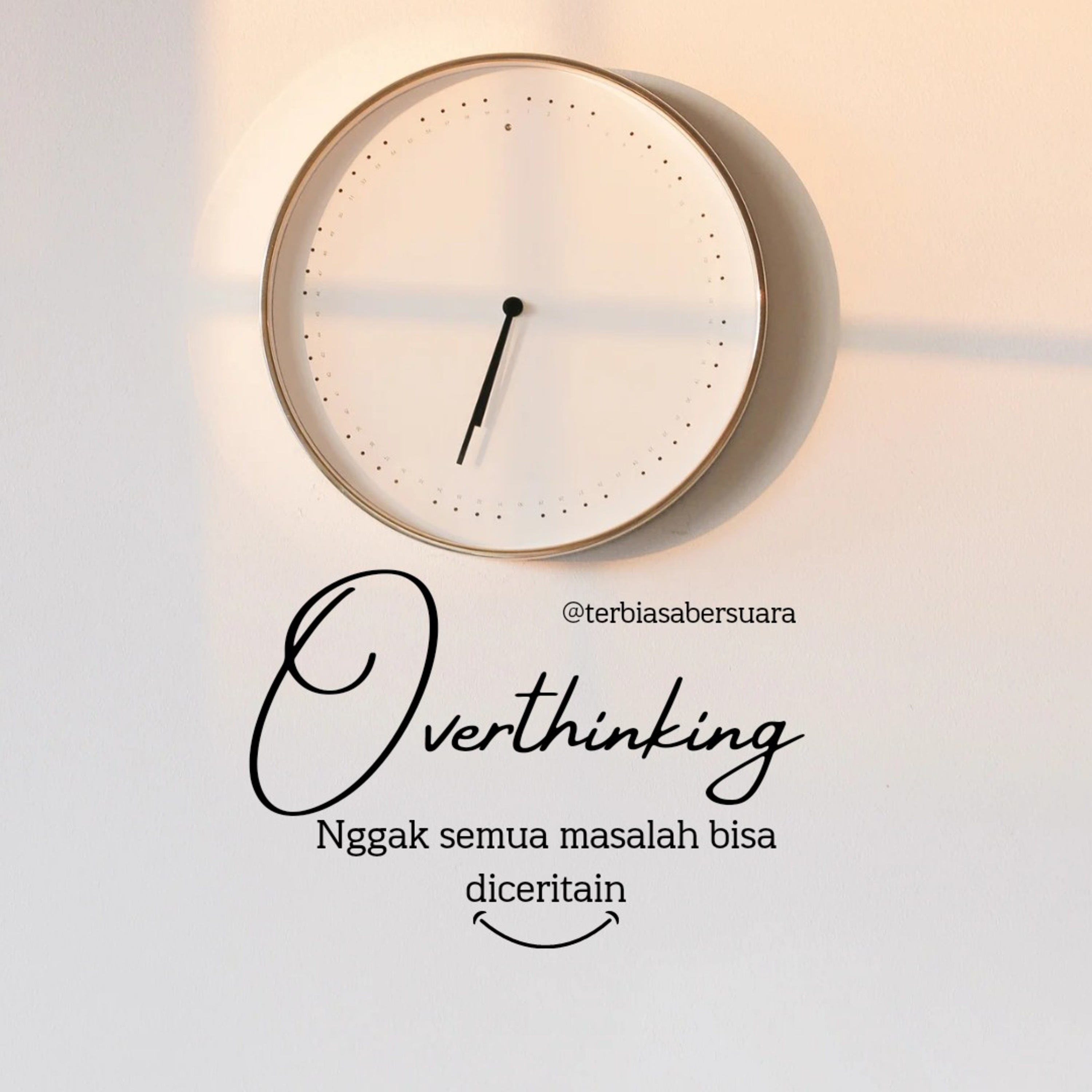 Overthinking tapi privacy