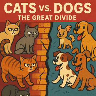 Cats Vs. Dogs: the Great Divide cover art