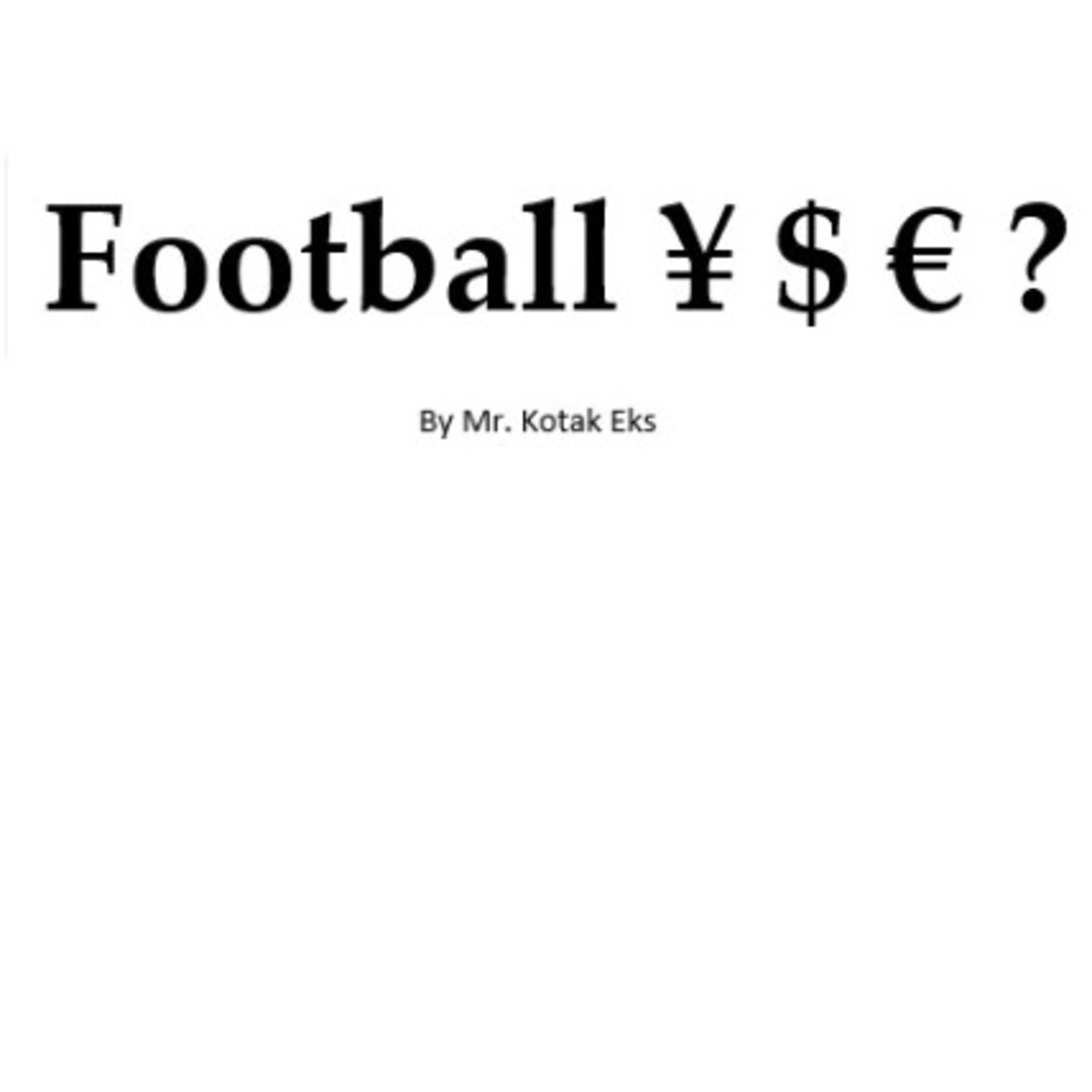 Episode 2 Mr. Kotak Eks - Judgement Pemain Sepak Bola Matre cover art