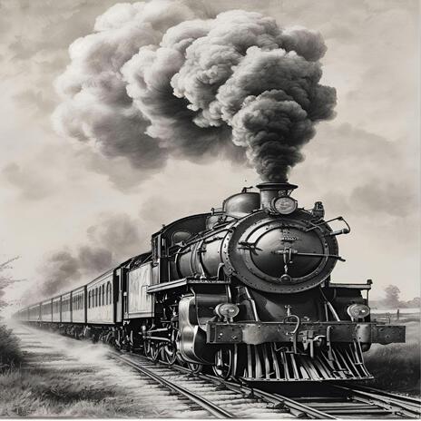 Riding the rails cover art
