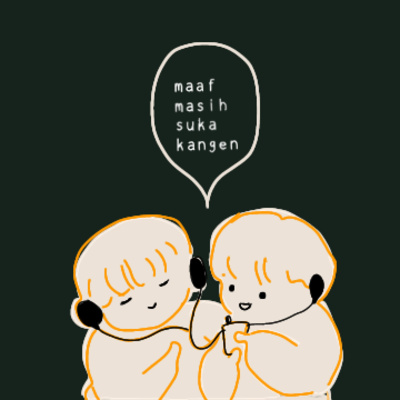 maaf masih suka kangen; kamu. cover art