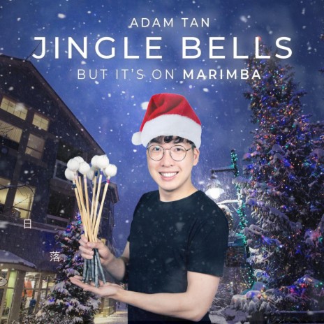Jingle Bells... but it's on marimba cover art