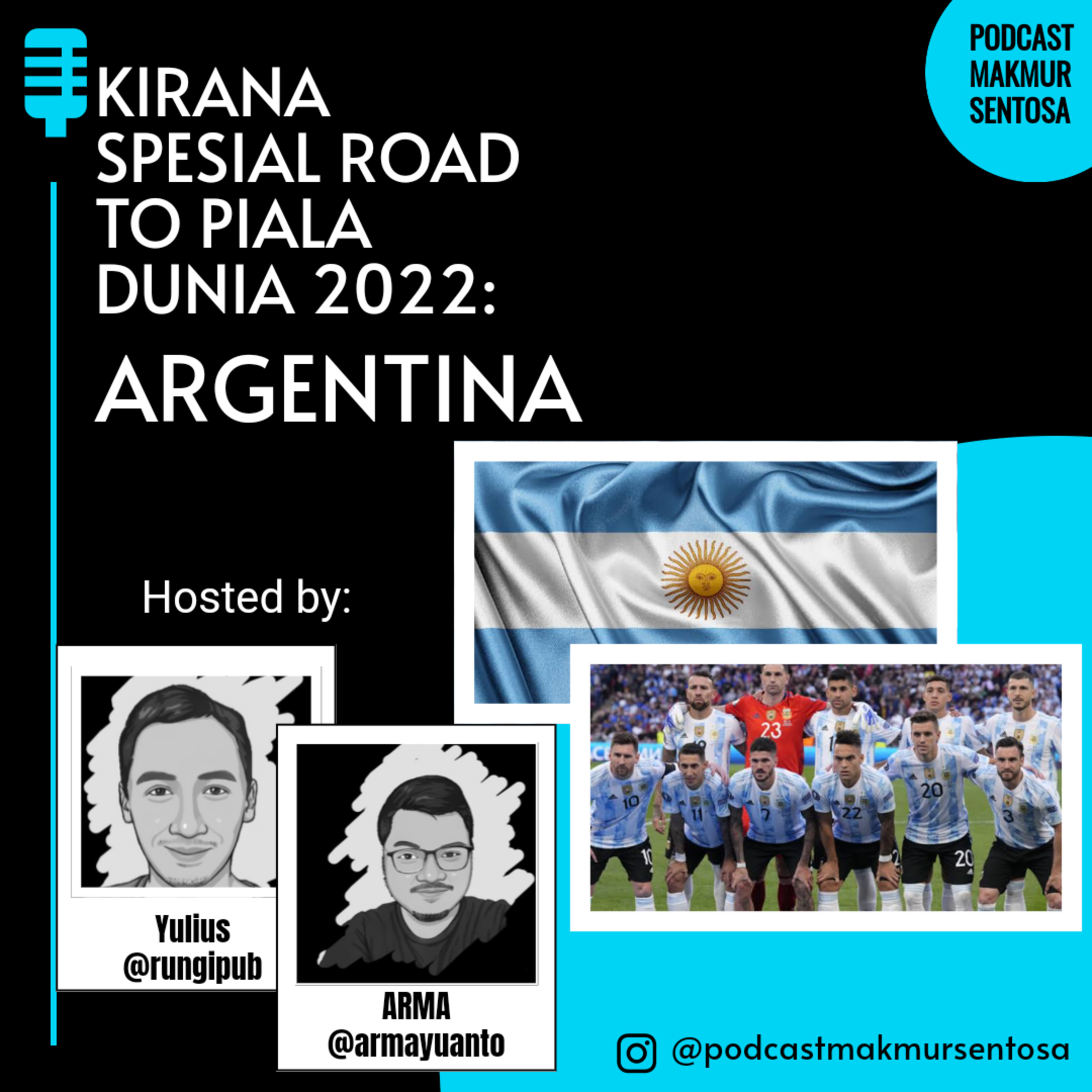 KIRANA SPESIAL ROAD TO PIALA DUNIA 2022: ARGENTINA cover art