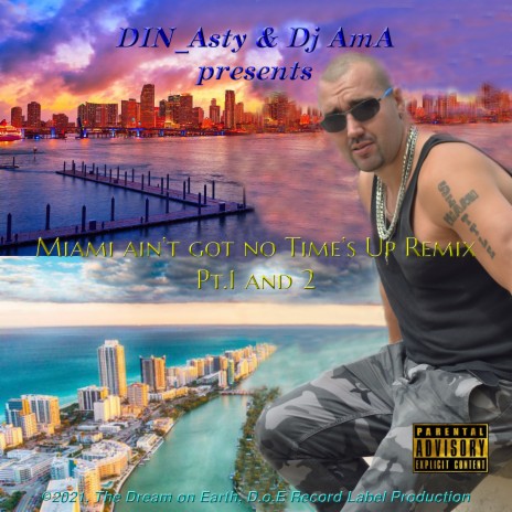 Miami Ain't Got No Time's Up Remix Pt. 2 cover art