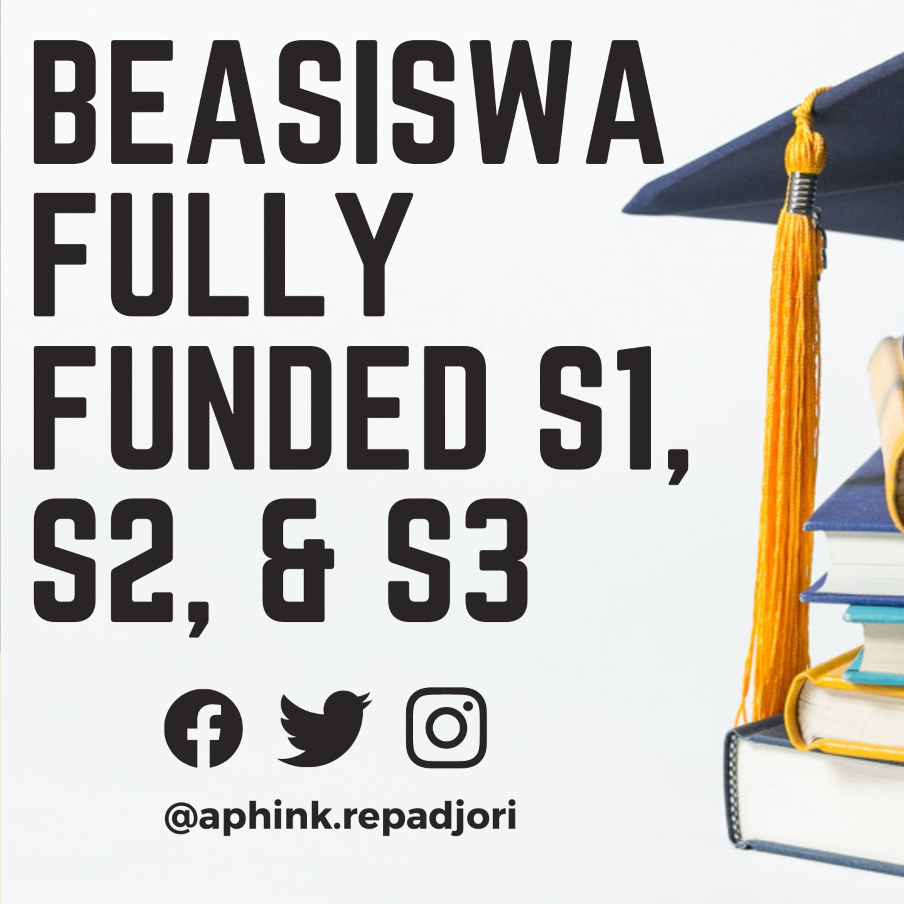 Beasiswa Pendidikan Indonesia (BPI) untuk S1, S2, hingga S3 cover art