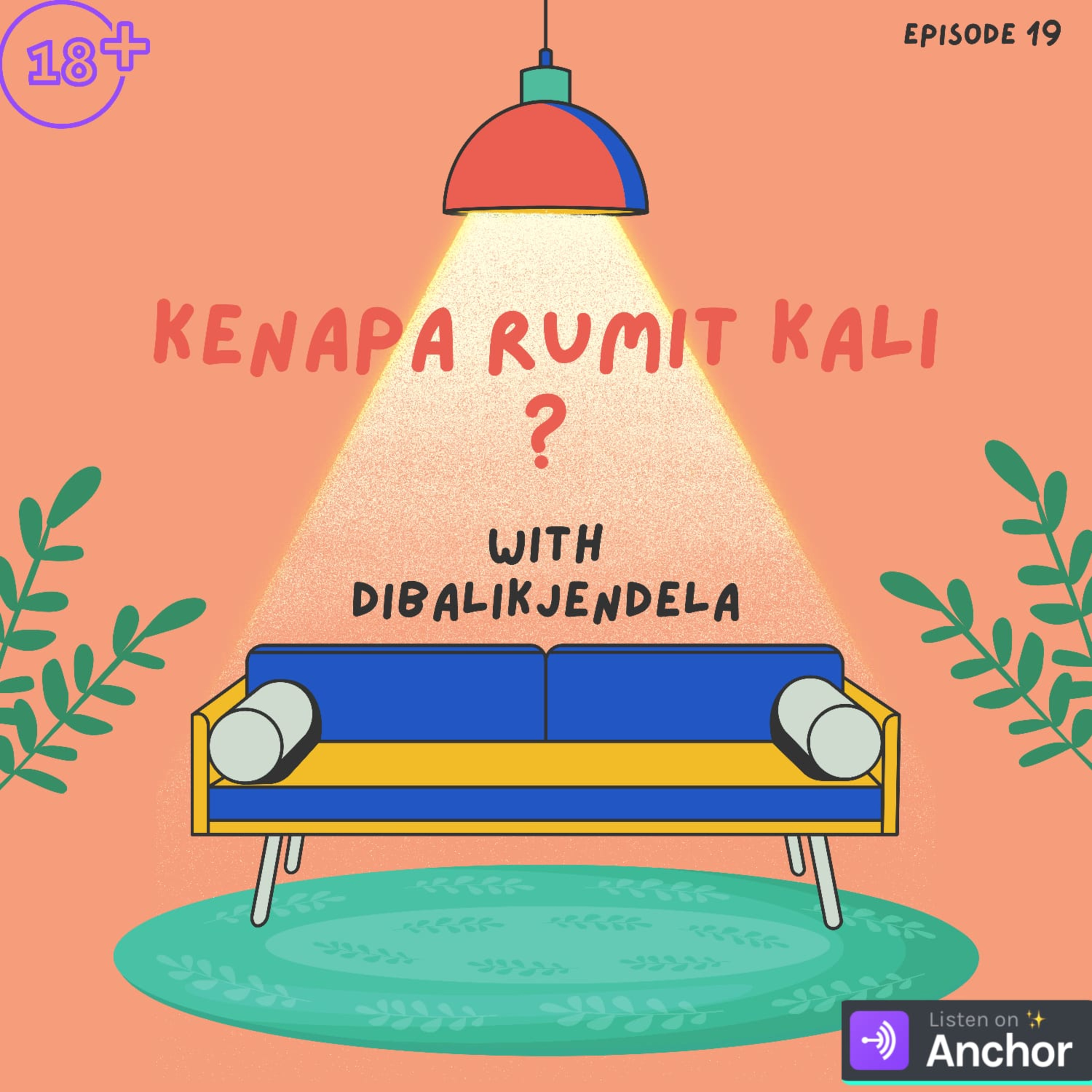 "kenapa cara bahagiamu sangat Rumit"-DibalikJendela cover art