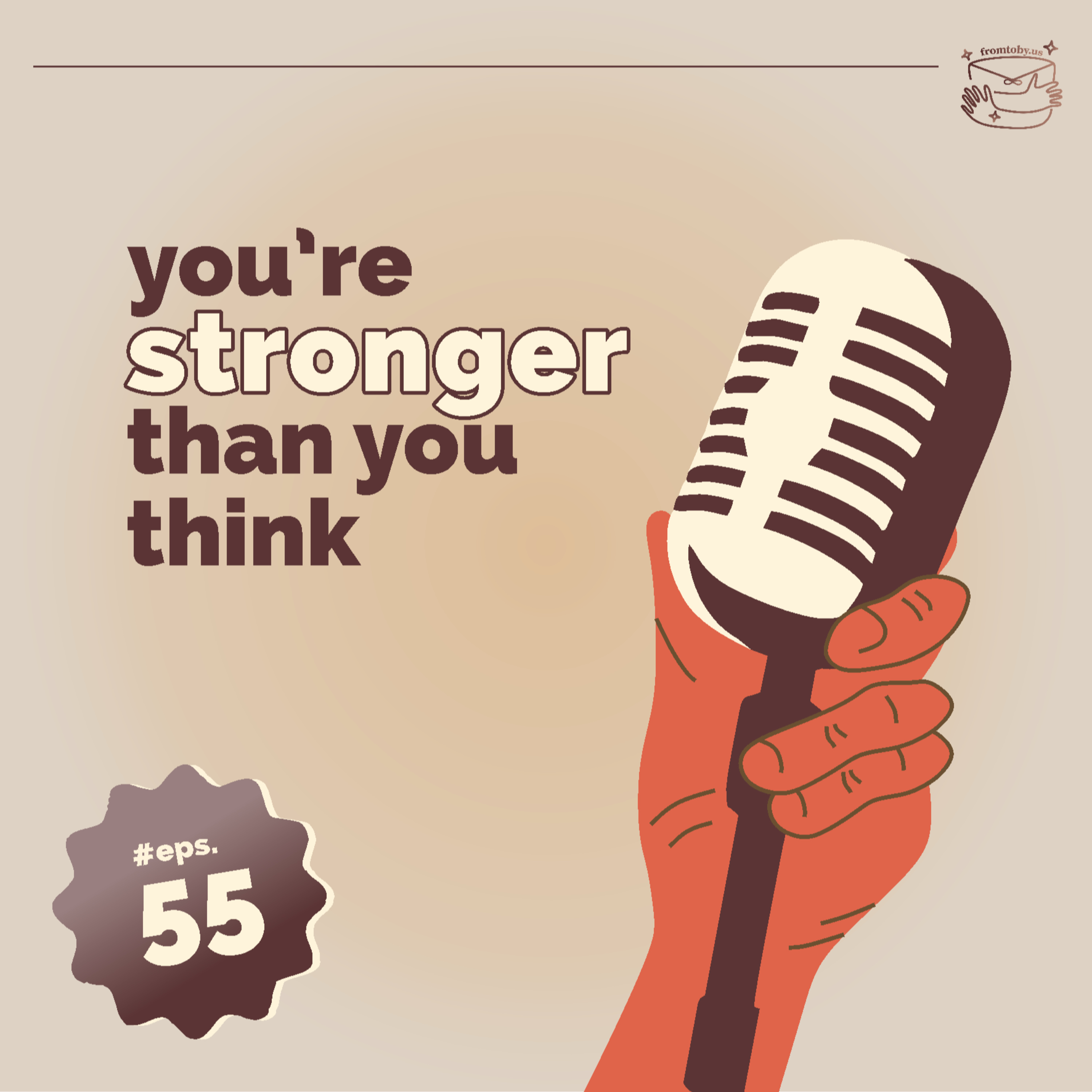 #55 You're Stronger than You Think cover art