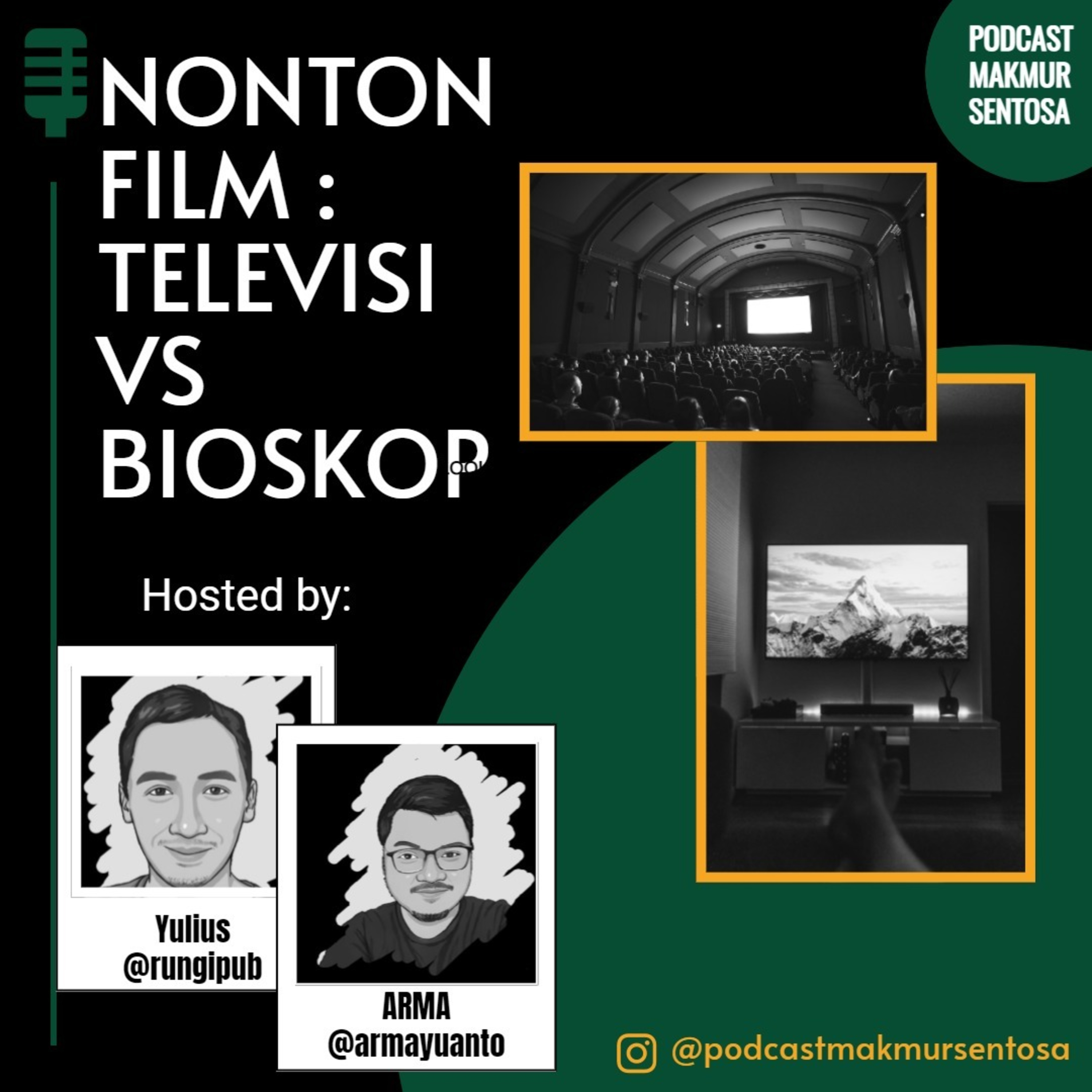NONTON FILM : TELEVISI VS BIOSKOP cover art