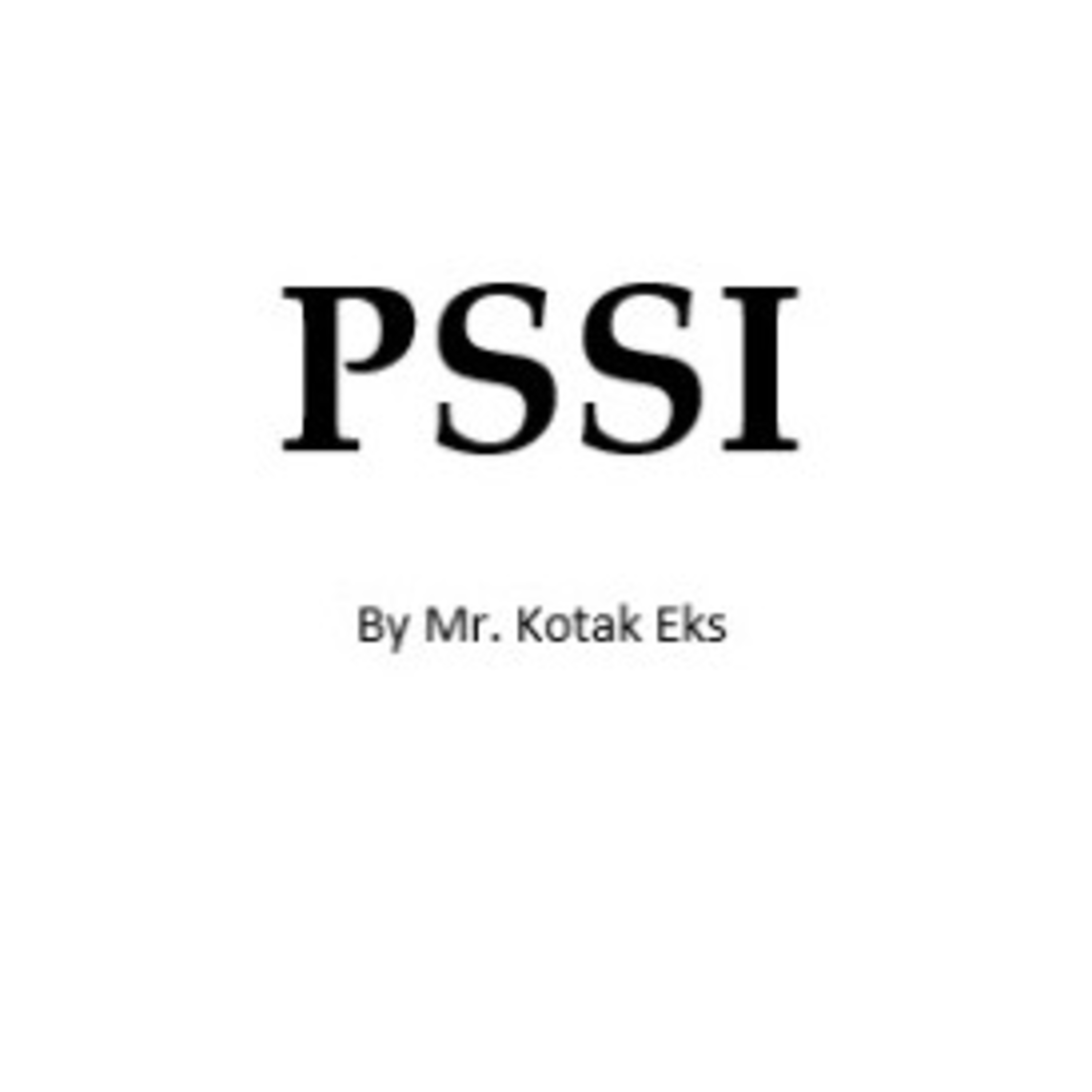 Episode 1 Mr. Kotak Eks - Ngomongin PSSI cover art