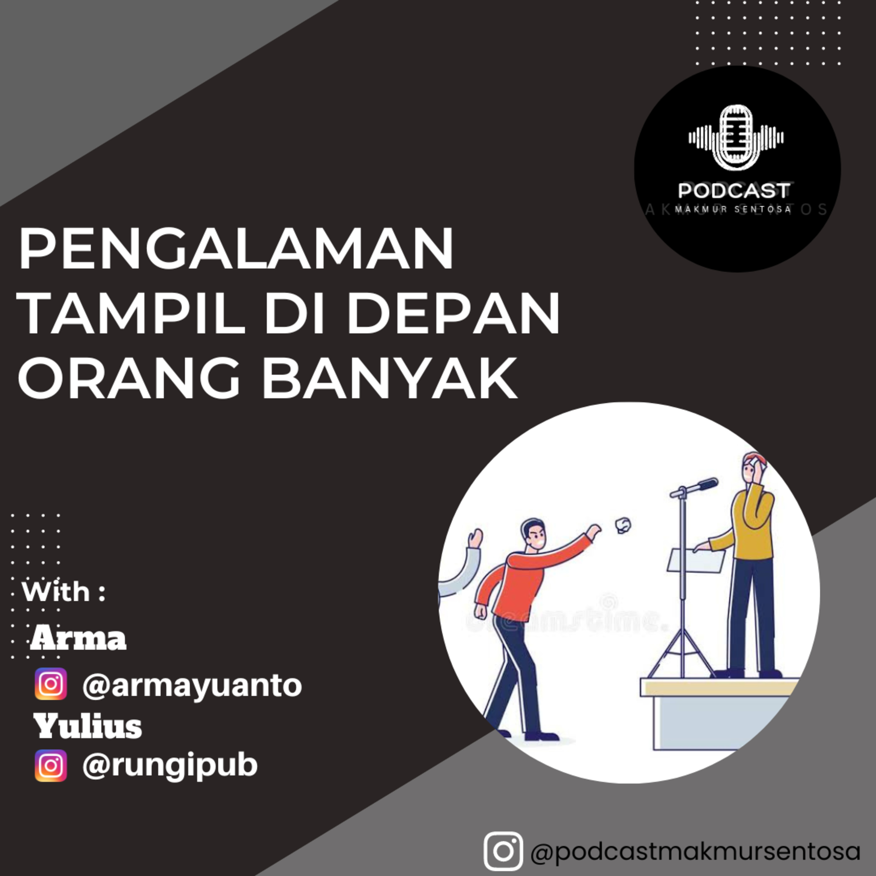 PENGALAMAN TAMPIL DI DEPAN ORANG BANYAK cover art