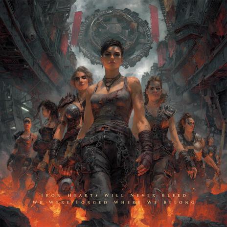 Iron Hearts Will Never Bleed We Were Forged Where We Belong cover art