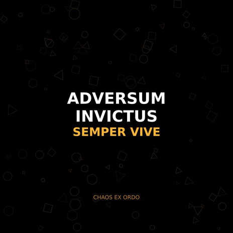 ADVERSUM INVICTUS cover art