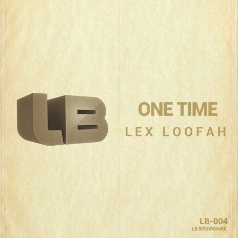 One Time (Original Mix) cover art