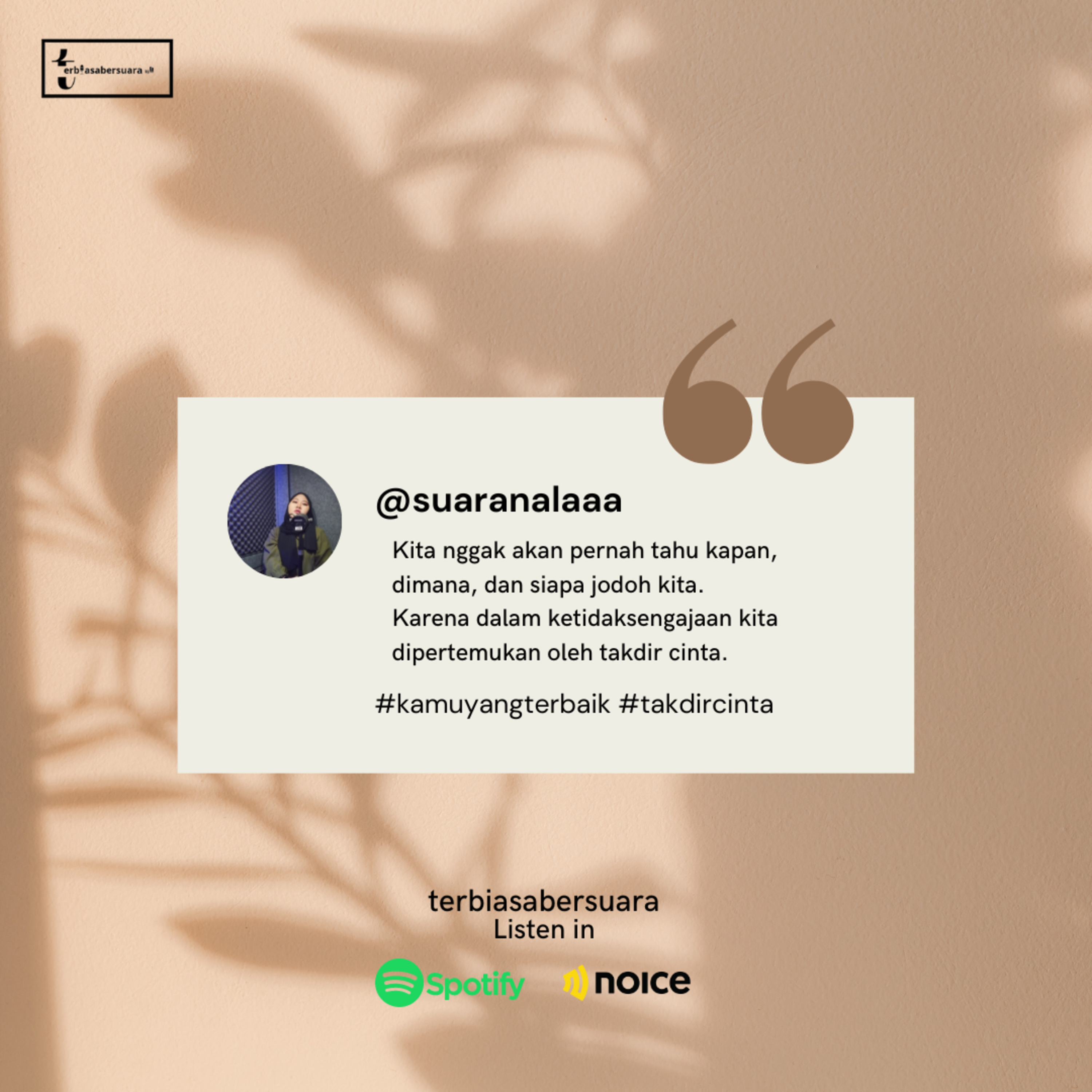 Jodoh emang rahasiaNya ya