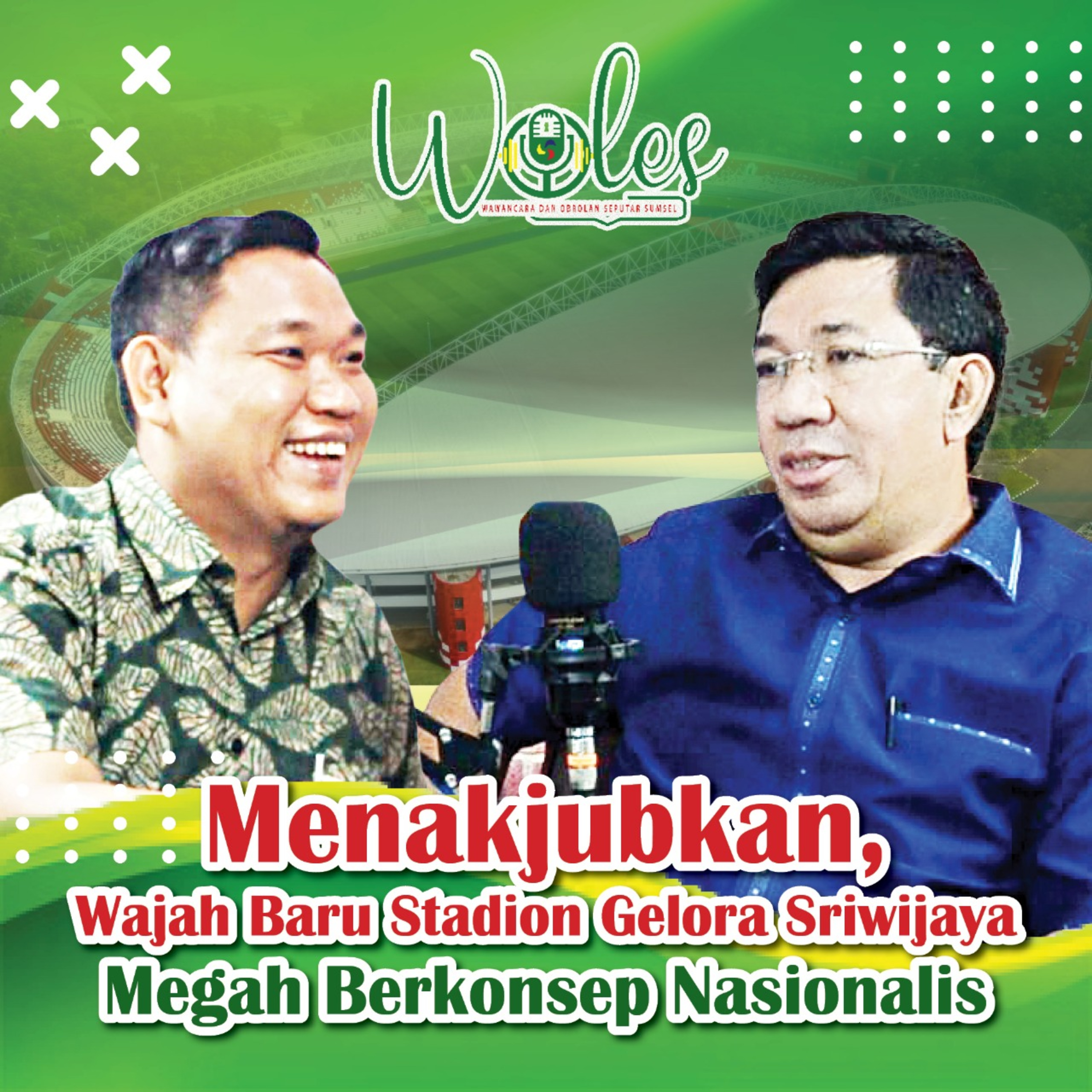 Menakjubkan, Wajah Baru Stadion Gelora Sriwijaya, Megah Berkonsep Nasionalis cover art