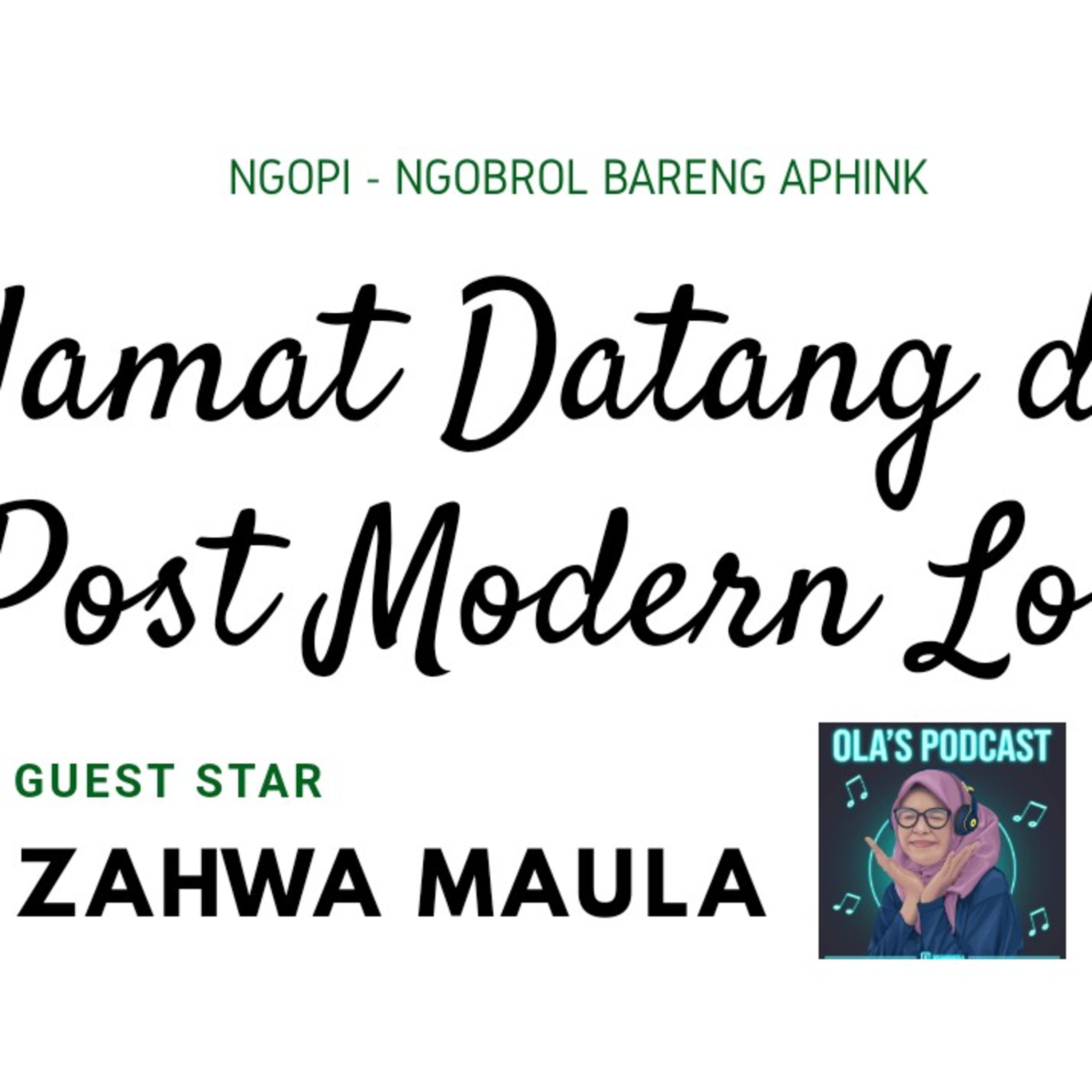 Ngopi - Welcome to Post Modern Love || With Ola cover art