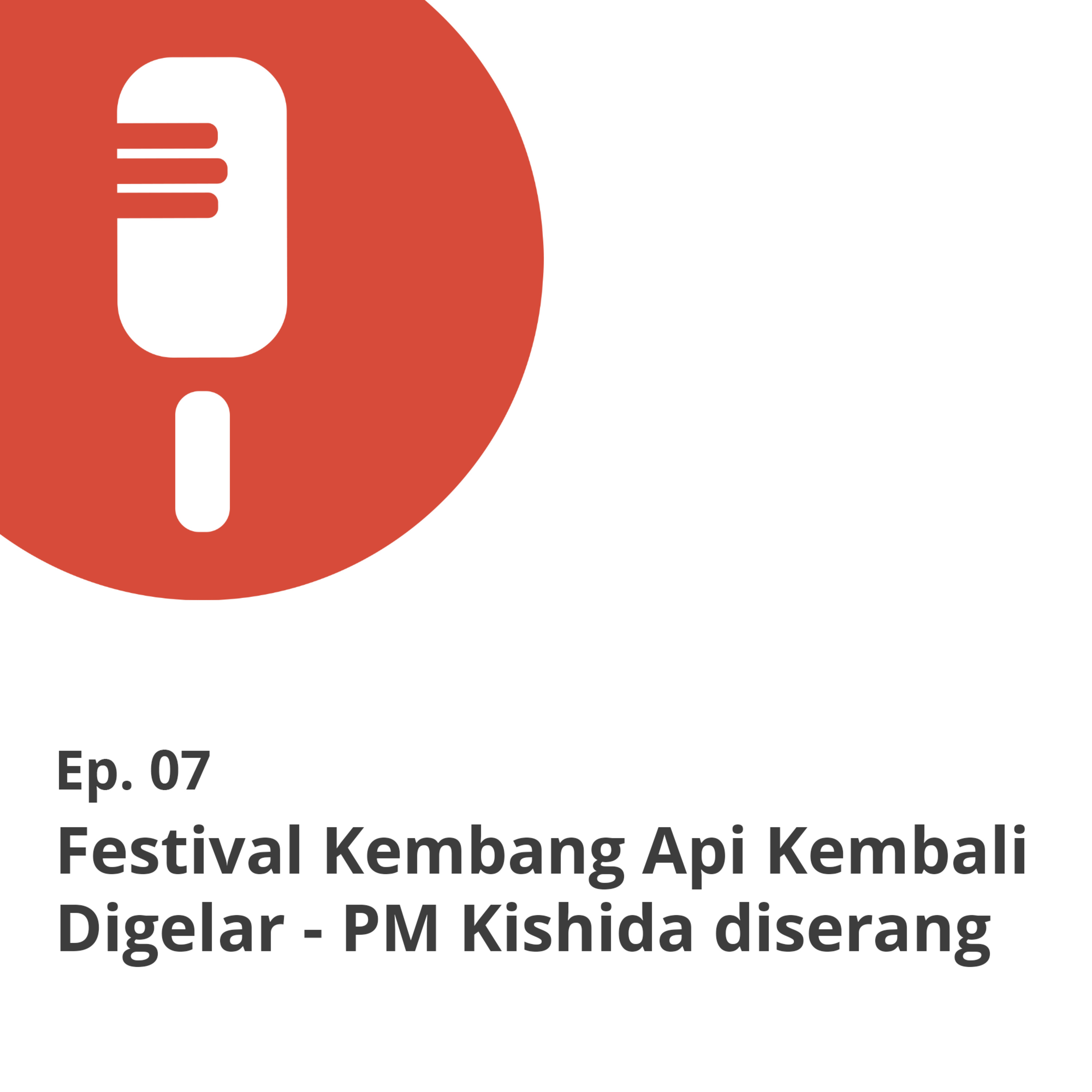 07 Festival Kembang Api Kembali Digelar - PM Kishida diserang