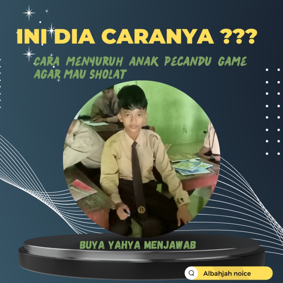 Strategi menyuruh anak pecandu game agar mau sholat ??? cover art