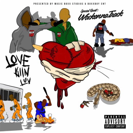 RAP NIGGAZ ft. LIL DUDE LUCIANO cover art