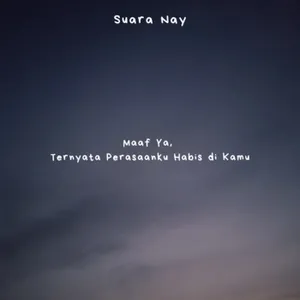 Maaf Ya, Ternyata Perasaanku Habis di Kamu cover art