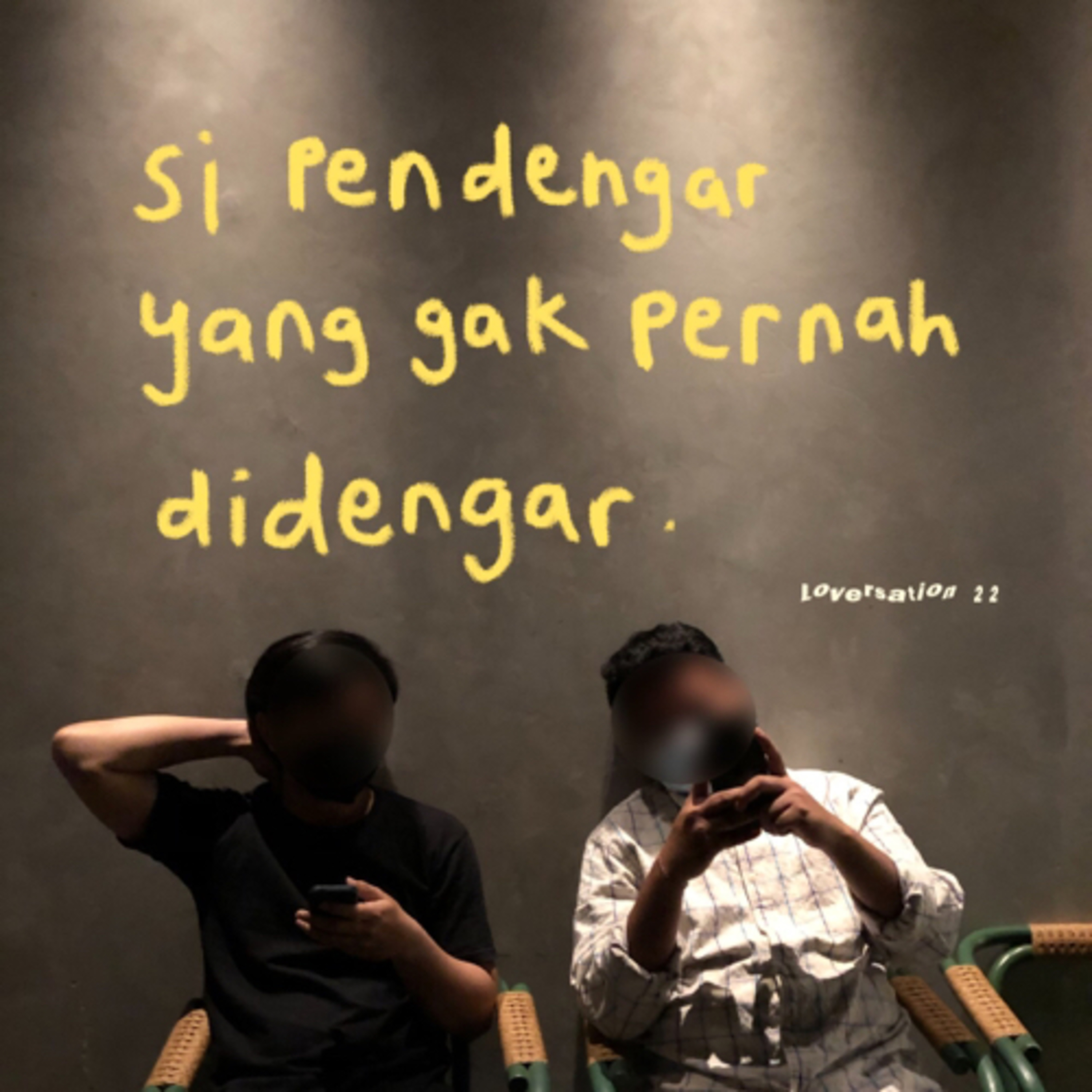 si pendengar yang gak pernah didengar. cover art