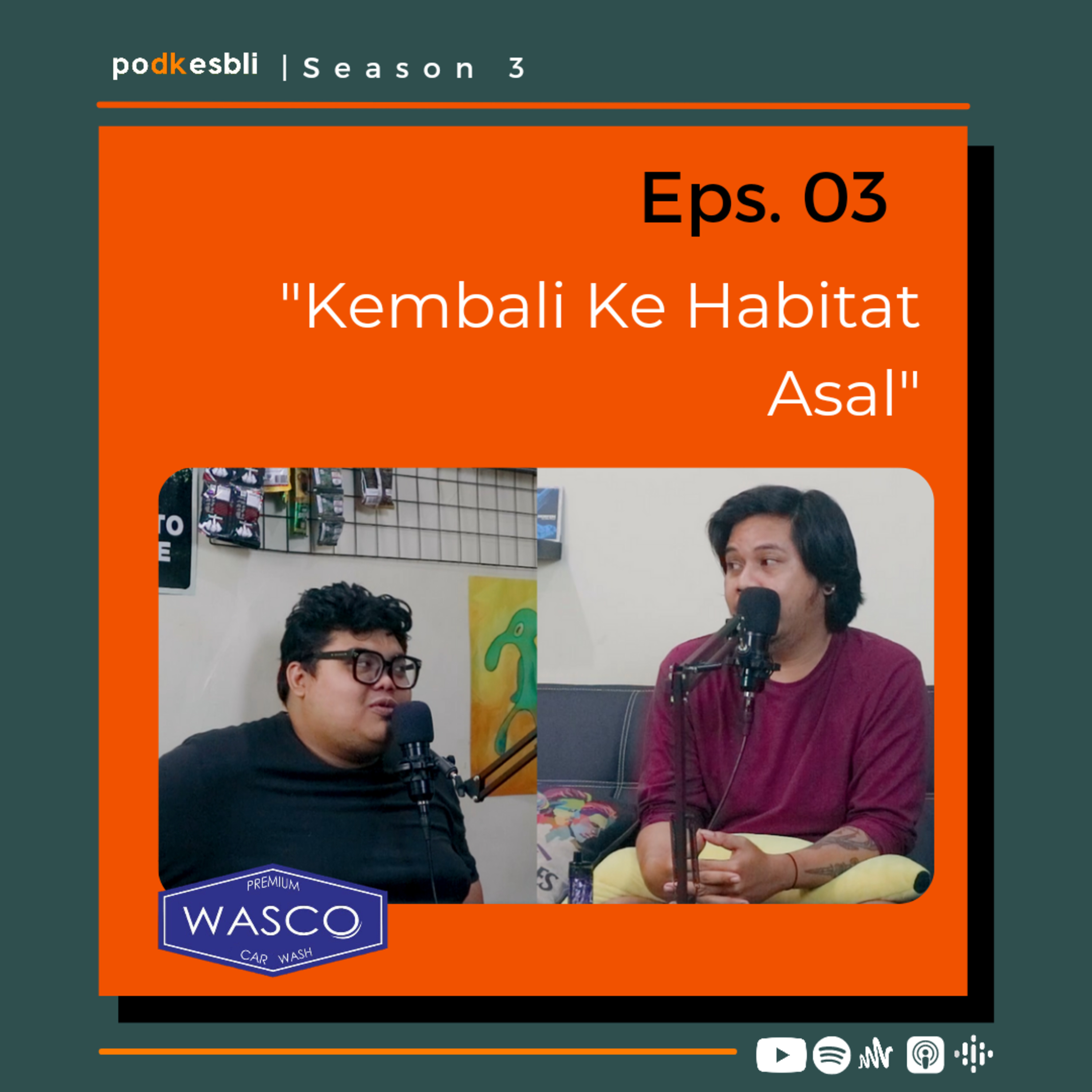 S3E3 Kembali ke Habitat cover art