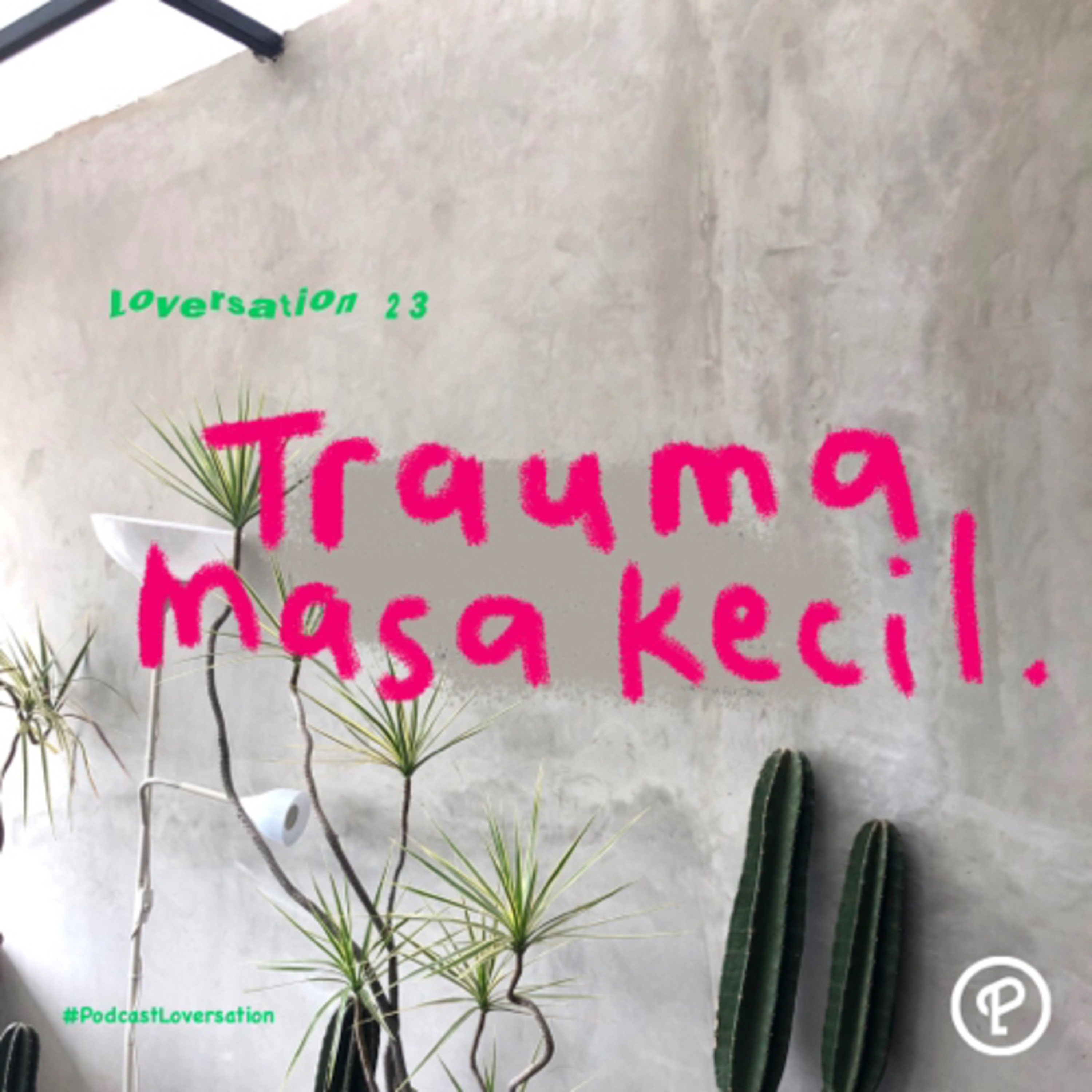trauma masa kecil. cover art