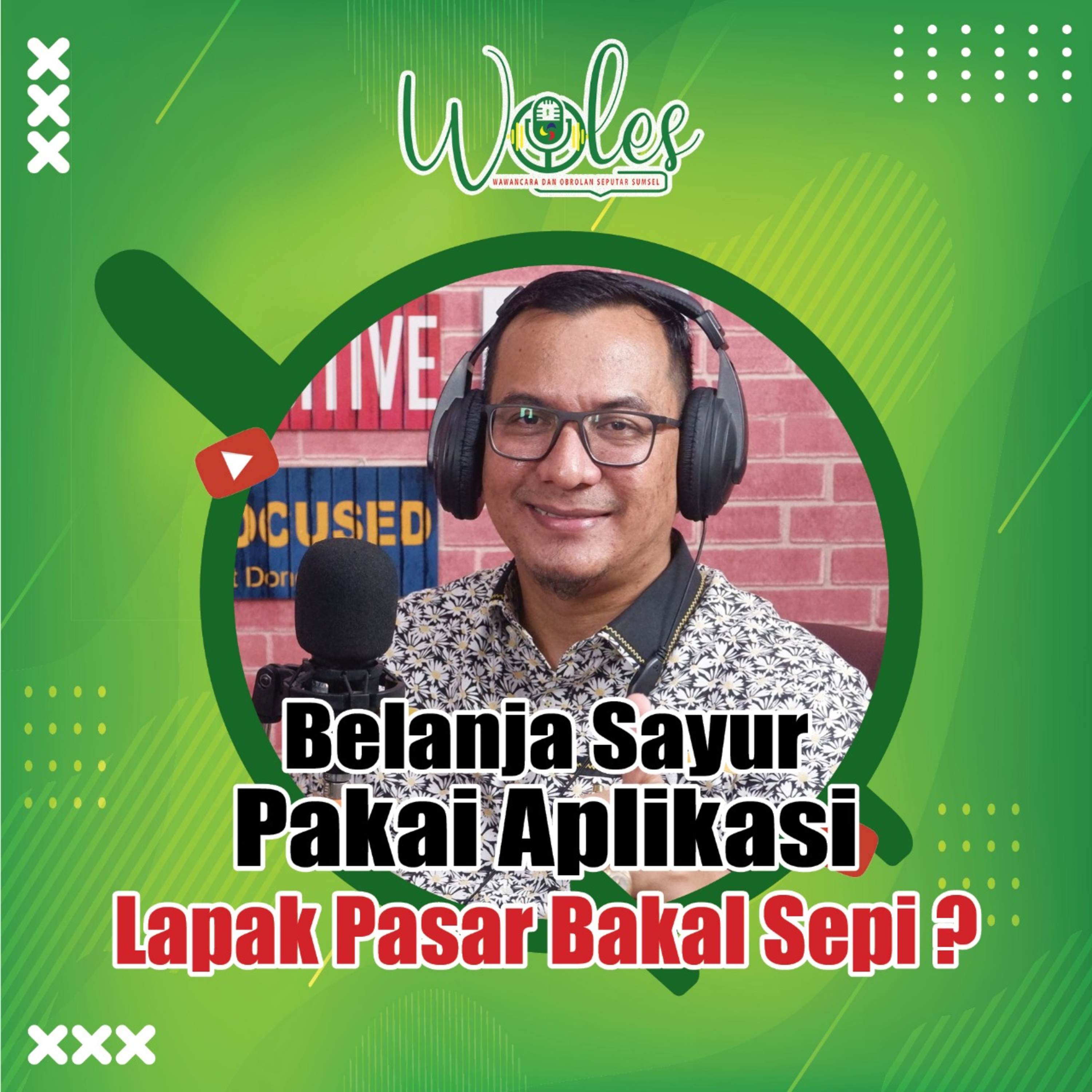 Belanja Sayur Pakai Aplikasi, Lapak Pasar Bakal Sepi ? cover art