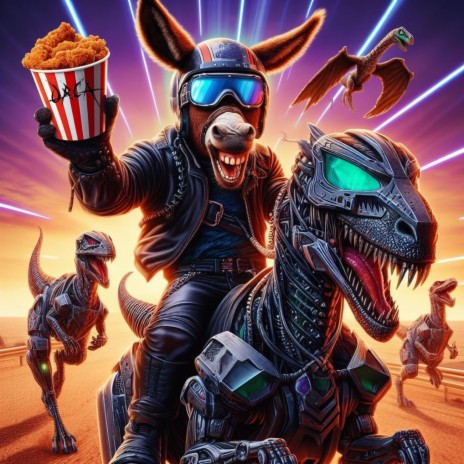 Laser Raptor Rat Race cover art
