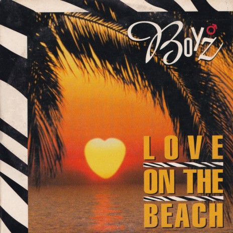 Love On The Beach (Zebra) cover art