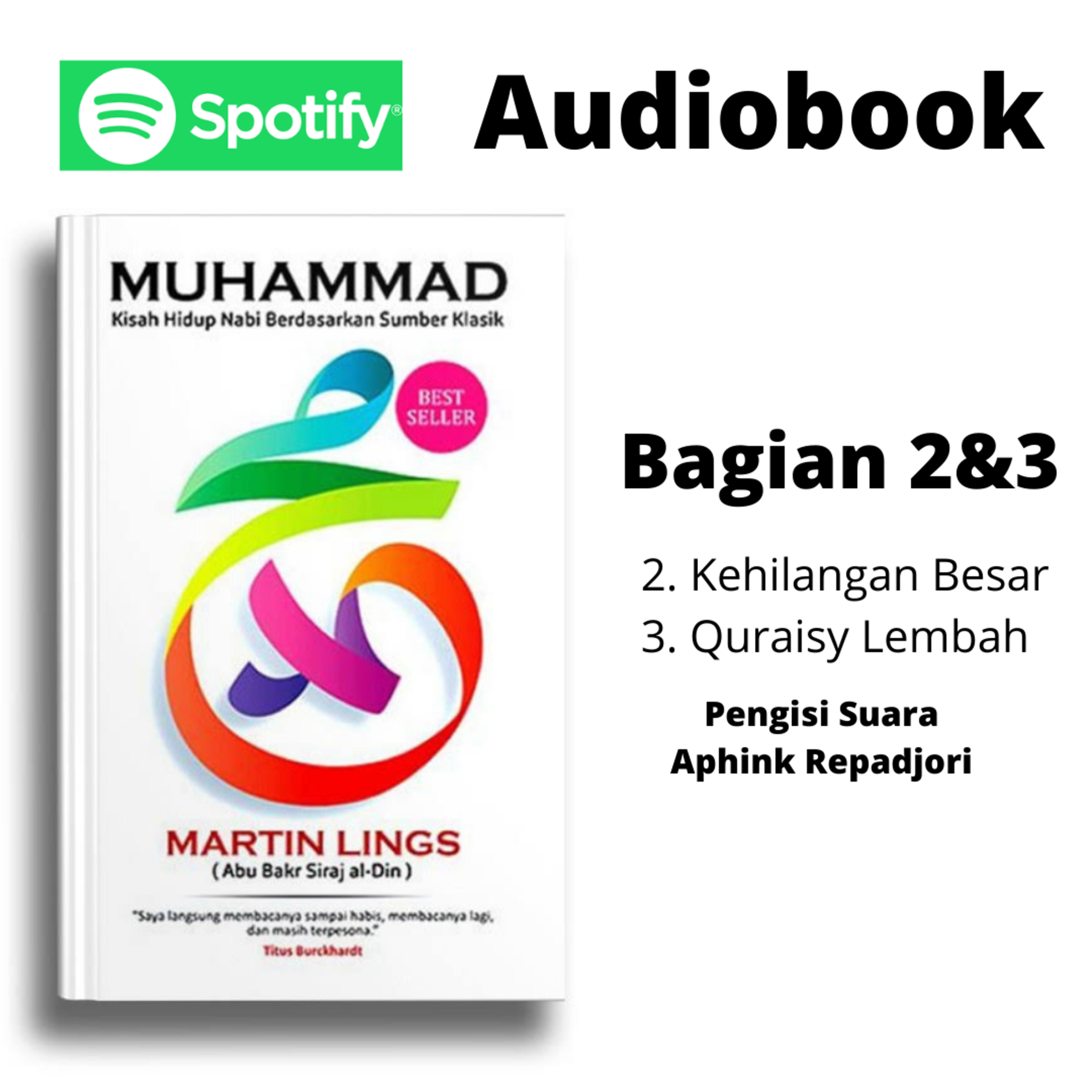 #2&3 Audiobook Muhammad || Kisah Hidup Nabi Berdasarkan Sumber Klasik cover art