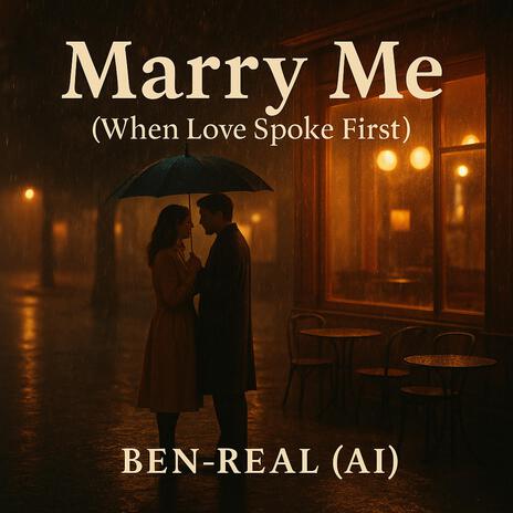 Marry Me (When Love Spoke First) cover art