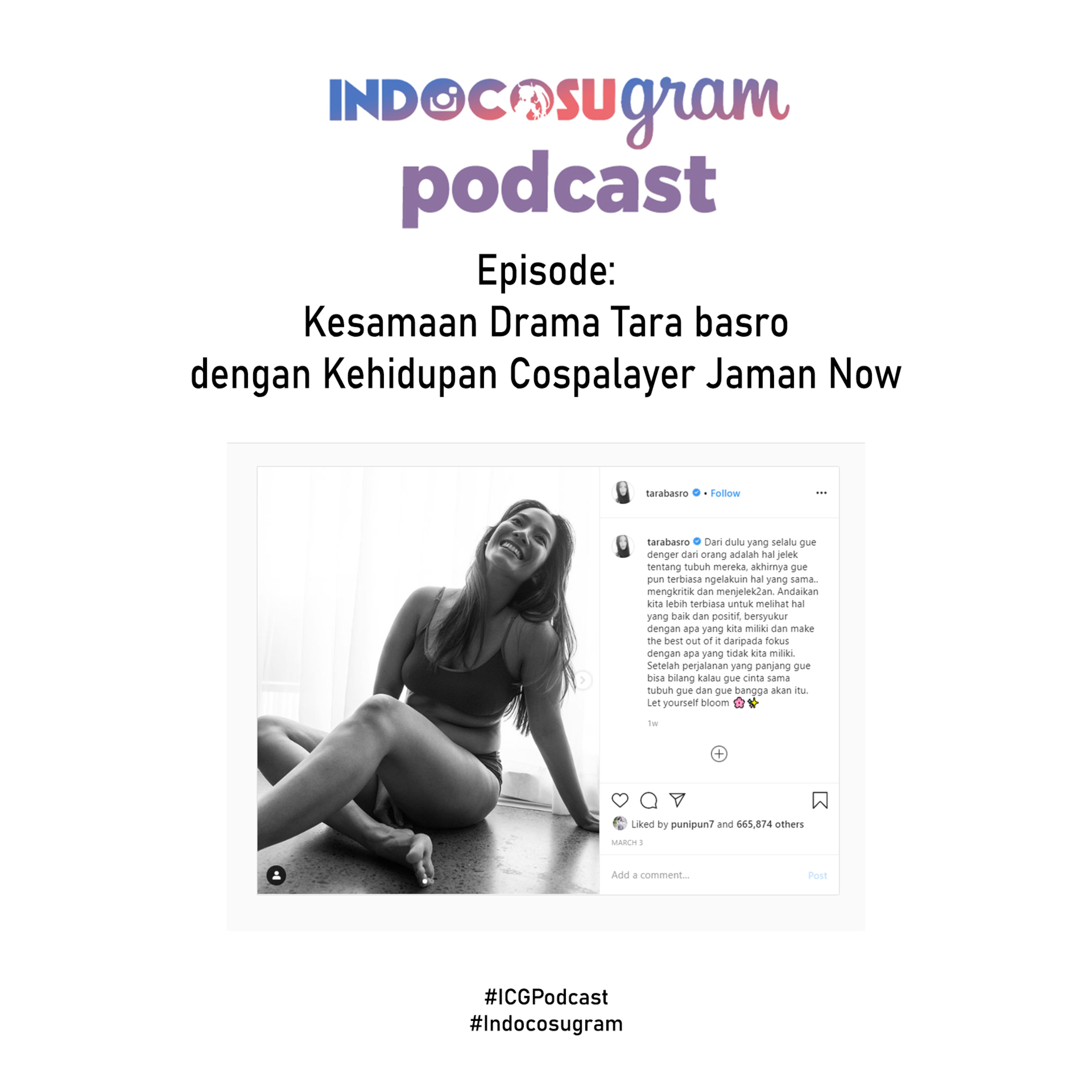 #ICGPodcast Ep 7 - Tara Basro dan Kehidupan Cosplayer Jaman Now cover art