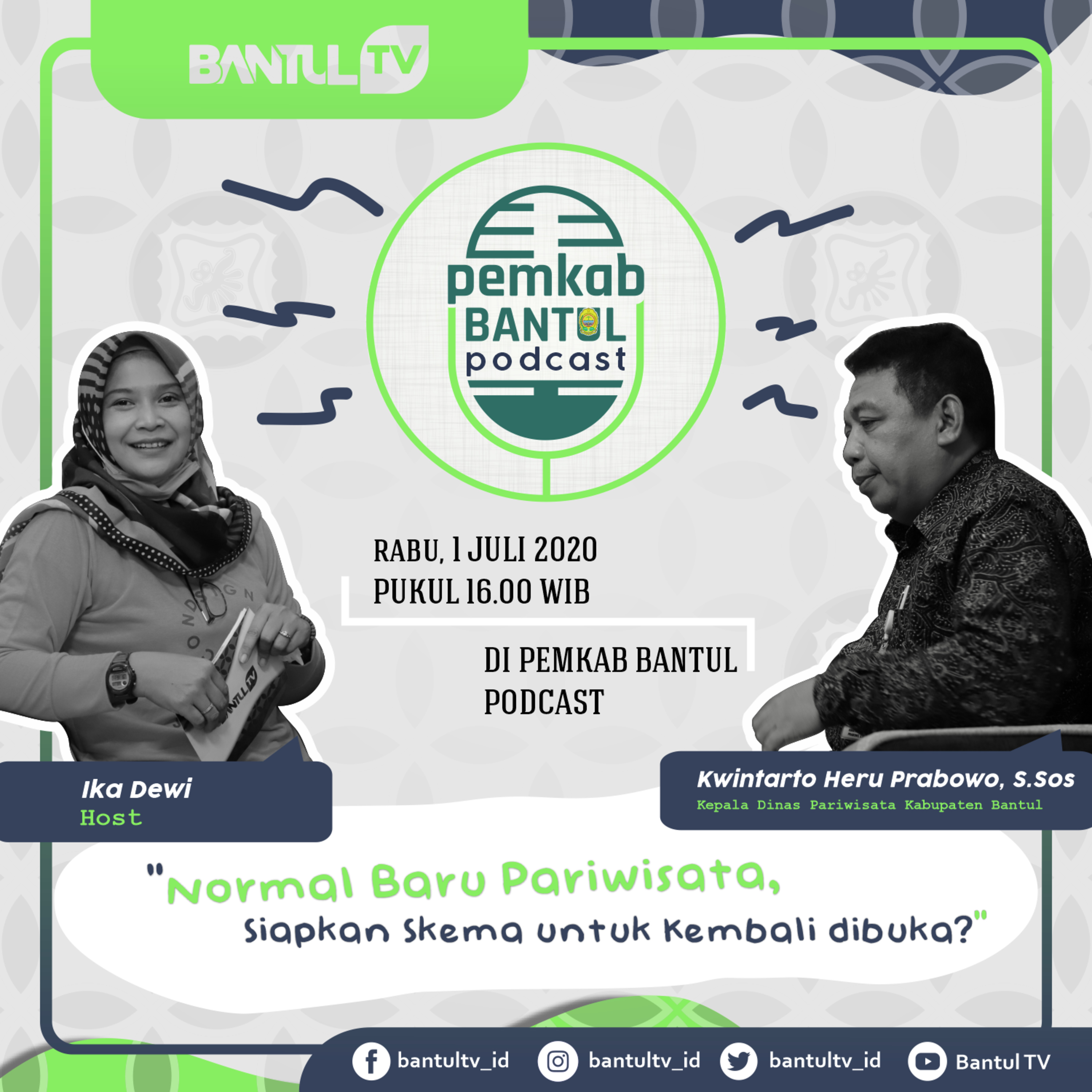 Normal Baru Pariwisata, Siapkan Skema untuk Kembali dibuka? cover art