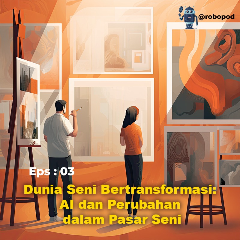 Dunia Seni Bertransformasi: AI dan Perubahan dalam Pasar Seni cover art