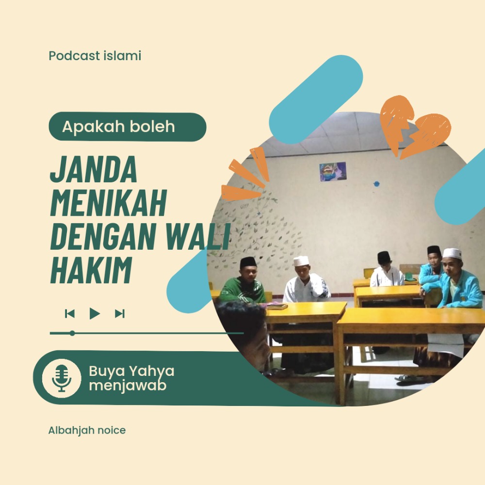 Ada janda menikah dengan wali hakim  ||  Buya Yahya menjawab cover art