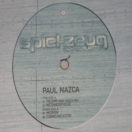 Talium (Paul Nazca Mix) cover art